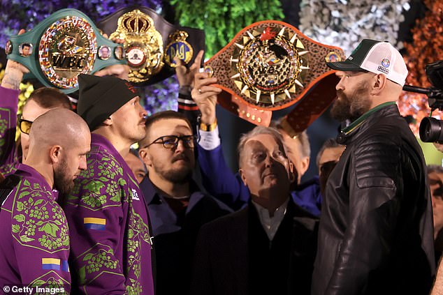 Tyson Fury y Oleksandr Usyk están listos para enfrentarse nuevamente el sábado por la noche.