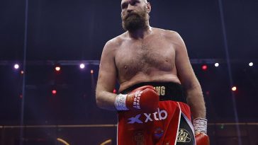 Tyson Fury sufrió la segunda derrota de su carrera después de enfrentarse a Oleksandr Usyk el sábado por la noche.