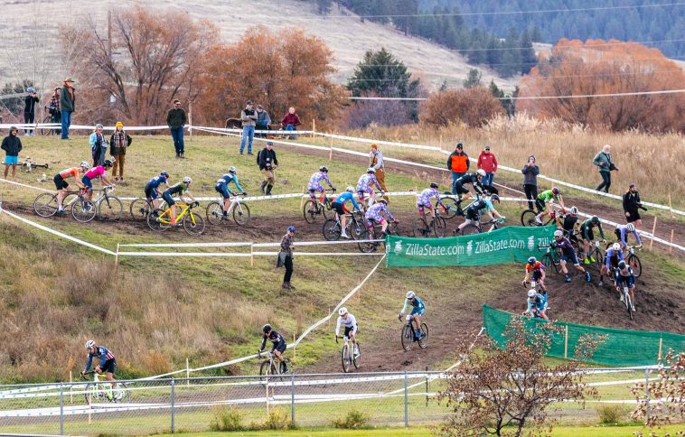 La carrera élite masculina del Campeonato Panamericano de Ciclocross 2023