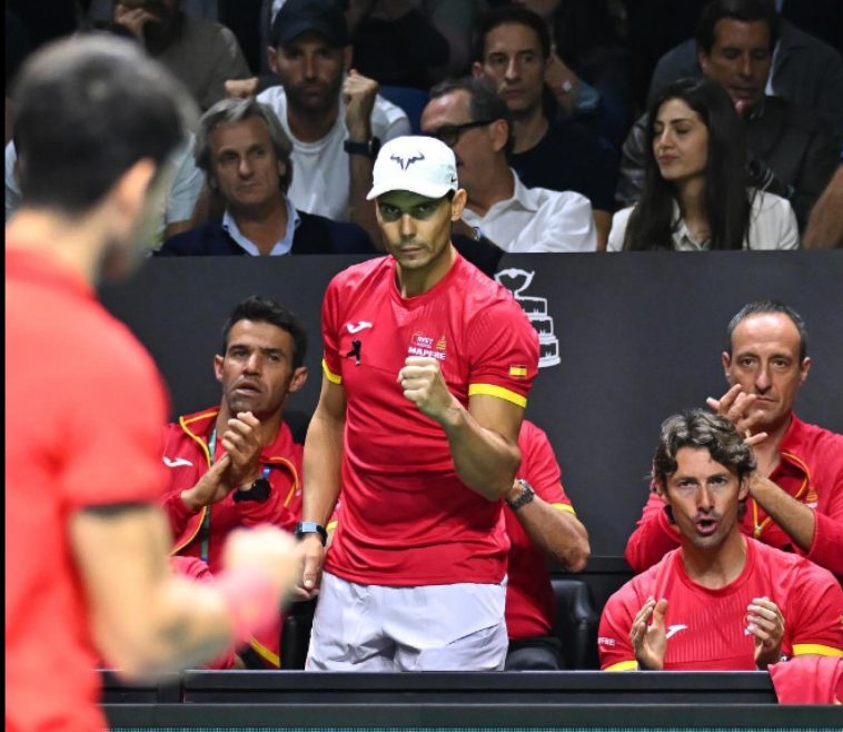 Carlos Alcaraz y Rafael Nadal