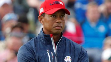 Tiger Woods en Le Golf Nacional