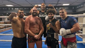 Se informa que Tyson Fury pesará más que una piedra para su revancha con Oleksandr Usyk.