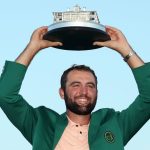 Scheffler ganó el Torneo Masters 2024 durante un año de montaña rusa. -Warren Little/Getty Images