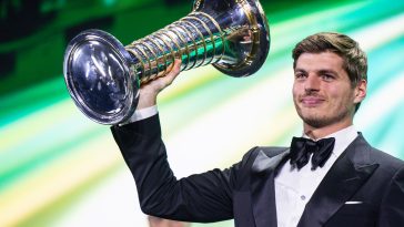 Verstappen predice una "batalla adecuada" en 2025 mientras reflexiona sobre el año de "altibajos" en la ceremonia de premios de la FIA