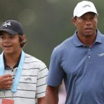 Tiger Woods y su hijo Charlie