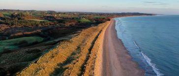 Curracloe Links se está construyendo en Curracloe Beach como parte del nuevo Ravenport Resort en Irlanda. (Cortesía de Neville Hotel Group)