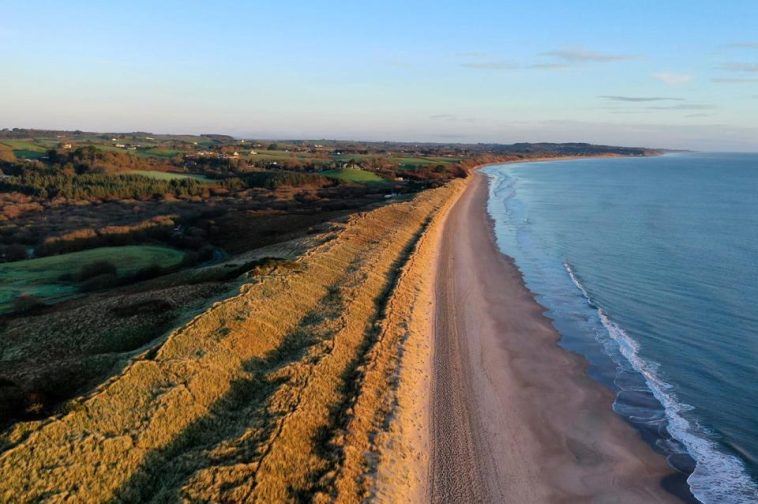 Curracloe Links se está construyendo en Curracloe Beach como parte del nuevo Ravenport Resort en Irlanda. (Cortesía de Neville Hotel Group)