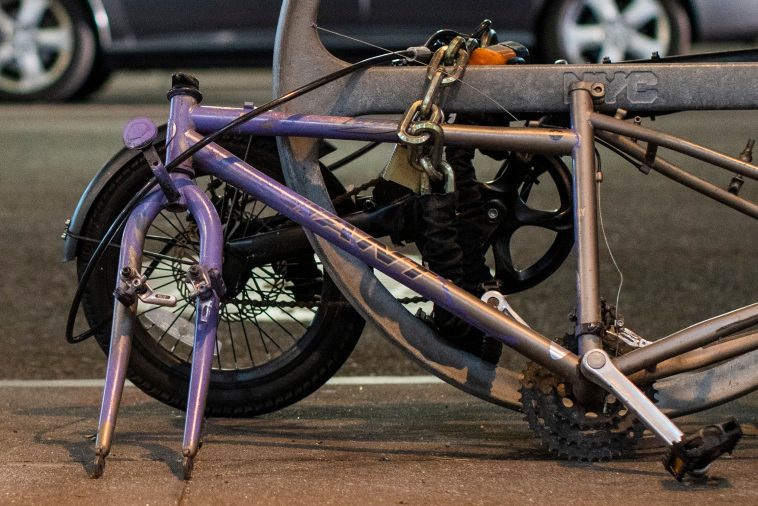 Apple Airtags conduce a la recuperación del robo de bicicletas con parachoques