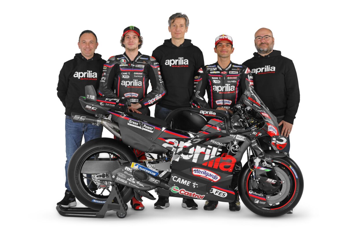 Aprilia Racing revela su decoración de MotoGP 2025 | Noticias BikeSport