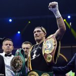 Oleksandr Usyk retuvo sus títulos de peso pesado tras vencer a Tyson Fury el sábado por la noche.