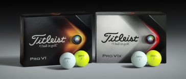 Imagen de cajas de pelotas de golf Titleist Pro V1 del 2021