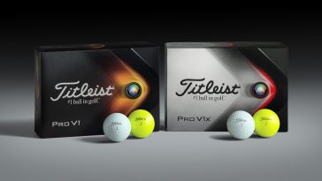 Imagen de cajas de pelotas de golf Titleist Pro V1 del 2021