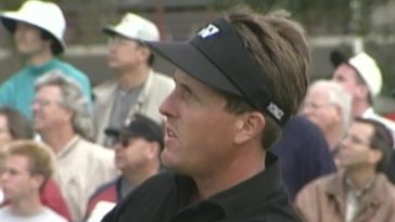 Cuando Mickelson rompió la racha ganadora de Tiger