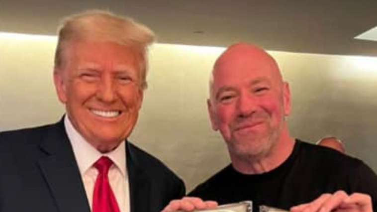 Dana White confirma que Donald Trump hace de la ayuda a los incendios forestales de Los Ángeles su prioridad