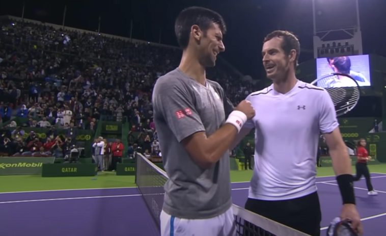 Novak Djokovic y Andy Murray