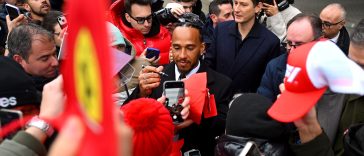 Lewis Hamilton's first day at Maranello with Ferrari