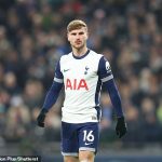 Los New York Red Bulls están interesados ​​en fichar al delantero del Tottenham Timo Werner