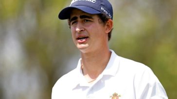 El español Luis Masaveu, semifinalista del US Amateur del año pasado, ha firmado con el equipo Fireballs de LIV Golf, anunció la serie respaldada por Arabia Saudita (David Berding)