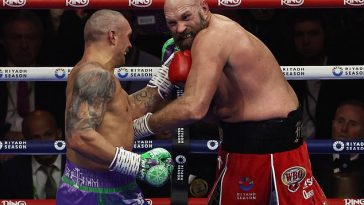 Tyson Fury sufrió su segunda derrota consecutiva ante Oleksandr Usyk en Arabia Saudita