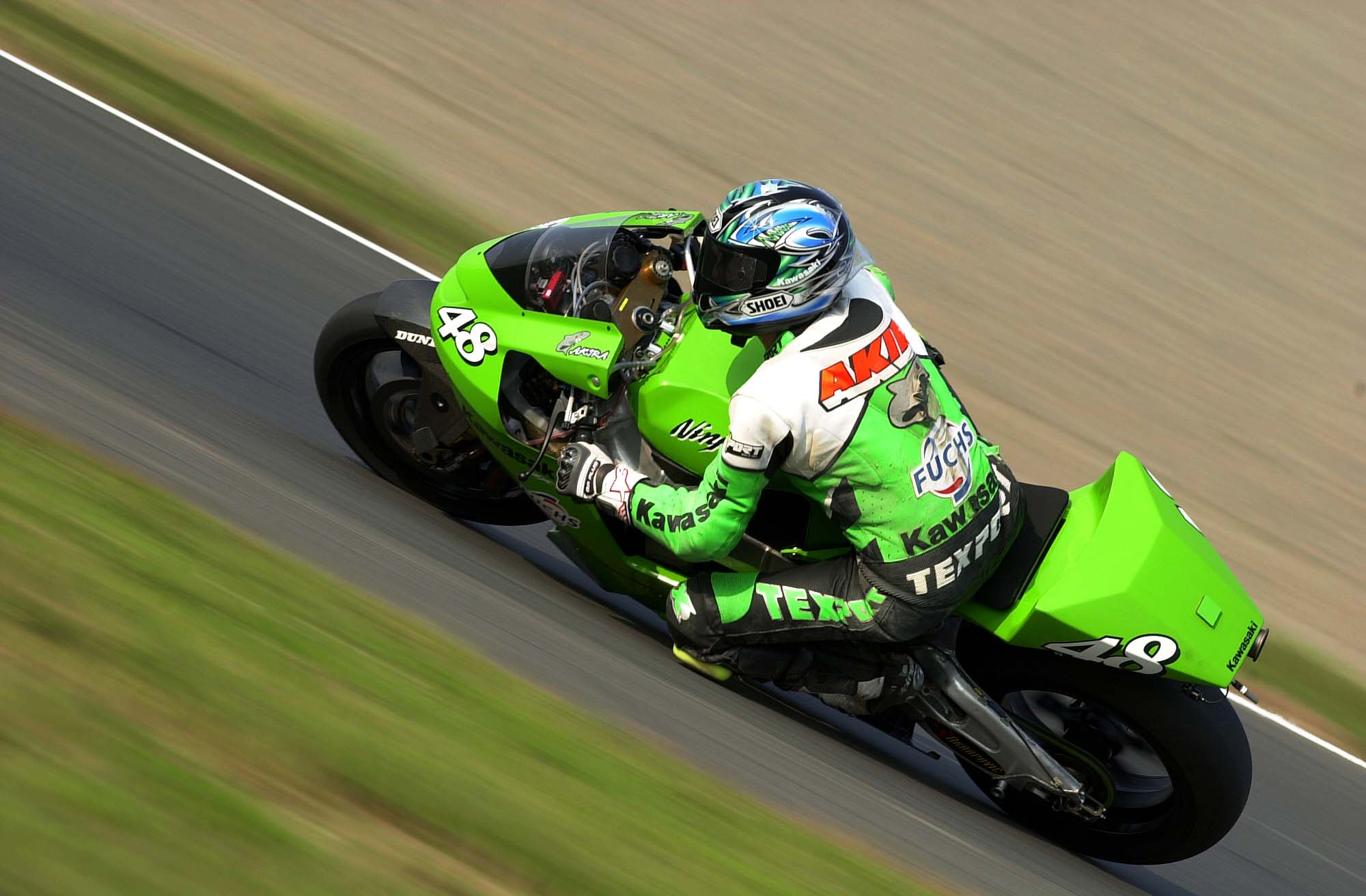 Akira Yanagawa Kawasaki MotoGP 2002