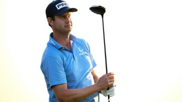 Harris English logró un hat-trick de birdies finales para tomar una ventaja de un golpe en el Farmers Insurance Open en Torrey Pines (Orlando Ramírez)