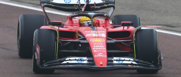 Finalizados los test programados de Hamilton con Ferrari