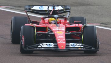 Finalizados los test programados de Hamilton con Ferrari