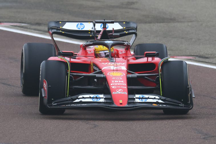 Finalizados los test programados de Hamilton con Ferrari