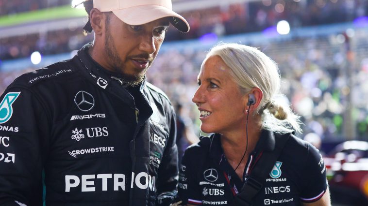 Hamilton se reunirá con la ex entrenadora Angela Cullen cuando comience su viaje en Ferrari