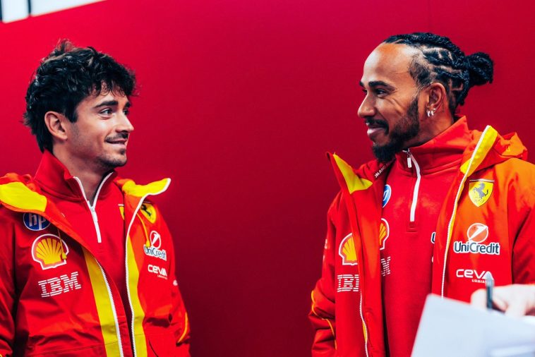 Hamilton y Leclerc aumentan los preparativos de 2025 F1 en Barcelona