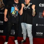 Logan y Jake Paul son vistos en 2021. Ahora los dos hermanos dicen que están luchando entre sí