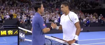 Nishikori y Monteiro