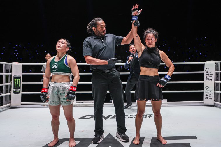 Meng Bo Chihiro Sawada UNA Noche de Lucha 27 60