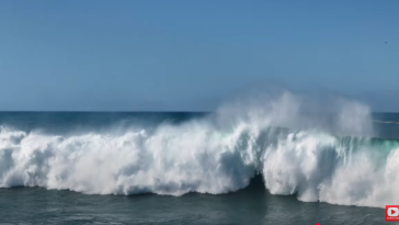 La ola que cerró la bahía