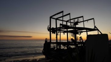 Las secuelas del incendio de Palisades en fotos