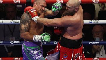 Un viejo clip de Tyson Fury propinando un brutal desprecio a Oleksandr Usyk se ha vuelto viral