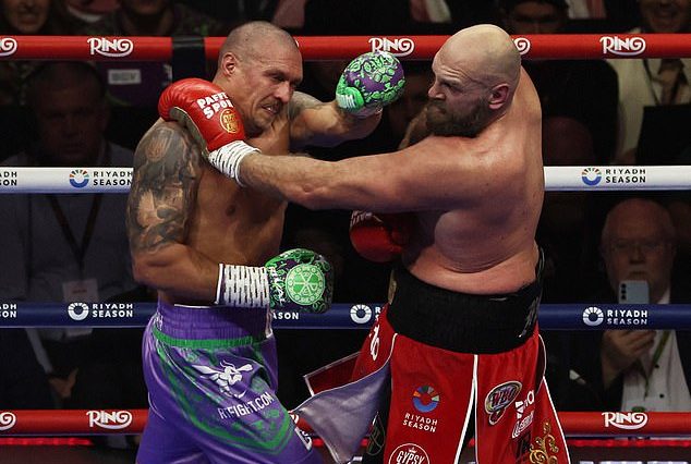 Un viejo clip de Tyson Fury propinando un brutal desprecio a Oleksandr Usyk se ha vuelto viral