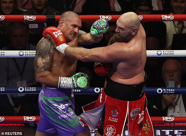 Un viejo clip de Tyson Fury propinando un brutal desprecio a Oleksandr Usyk se ha vuelto viral