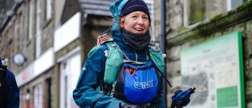 Lucy Gossage Montane Winter Spine Race 2025 Crédito de la foto: The Spine Race