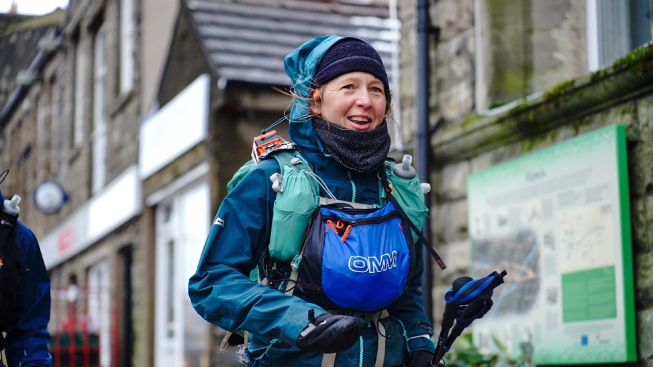 Lucy Gossage Montane Winter Spine Race 2025 Crédito de la foto: The Spine Race