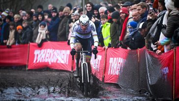 Mathieu van der Poel se salta el GP Sven Nys tras lesionarse una costilla en un accidente en Loenhout