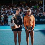 Naomi Osaka y Clara Tauson