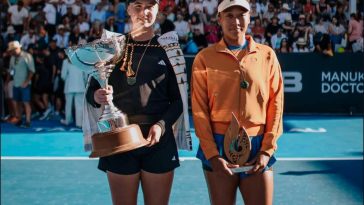 Naomi Osaka y Clara Tauson