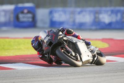 Jorge Martín, Aprilia Factory Racing, test Barcelona 2024