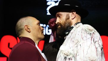 Tyson Fury y Oleksandr Usyk lucharán nuevamente el sábado por la noche en Riad