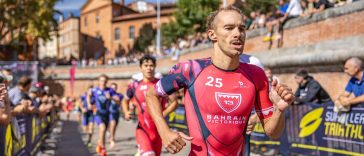 Tyler Mislawchuk corre en Toulouse 2022 crédito de la foto Darren Wheeler Thatcameraman Super League