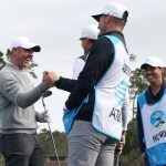 Rory McIlroy y Ludvig Åberg fueron parte del equipo del equipo Europa que ganó la Copa Ryder 2023. - Ezra Shaw/Getty Images