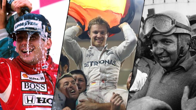 Seis corredores que ganaron sus primeros títulos de F1 junto a sus compañeros campeones