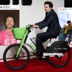 Tweets de la semana: el escándalo de la bicicleta Lime de Timothée Chalamet, Wout van Aert monta sobre el agua y Lachlan Morton se confiesa