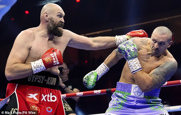 Tyson Fury sufrió una derrota por decisión unánime ante Oleksandr Usyk en Riad el sábado.